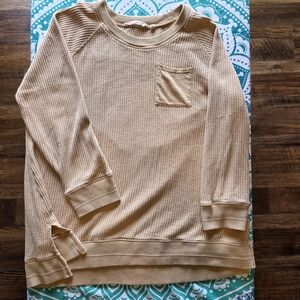 Soft Surroundings Women's Autumn Waffle Tunic Top Size: 1X